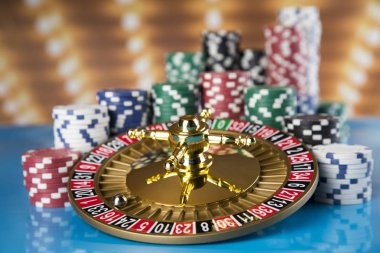 Live blackjack dealer at atm 4d2 studio with multi-camera setup